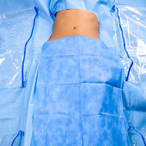 PAÑOS QUIRÚRGICOS PARA TRASPLANTE HEPÁTICO Y RENAL